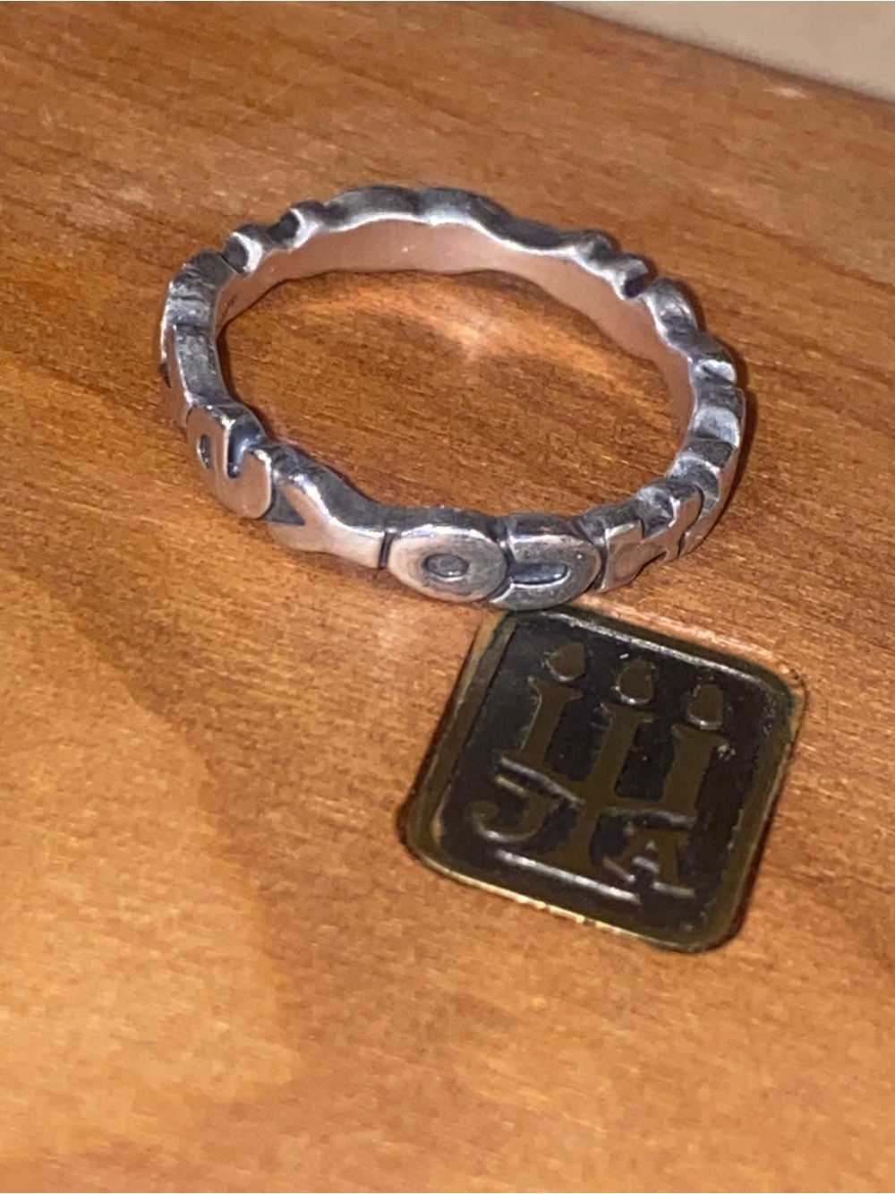 Retired James Avery ring